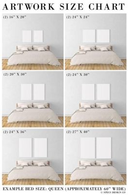 how high above bed to hang art how important is the height of art hanging?