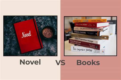 is novel and book the same thing What if we explore the subtle differences in their execution and impact?