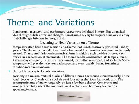 What is Theme and Variation in Music and How Does It Dance with the Chaos of Creativity?